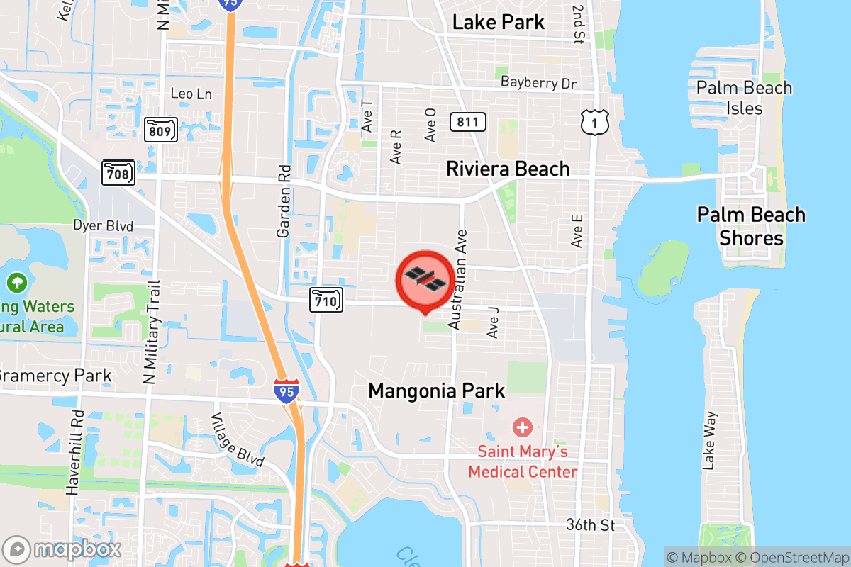 Static map screenshot of the place