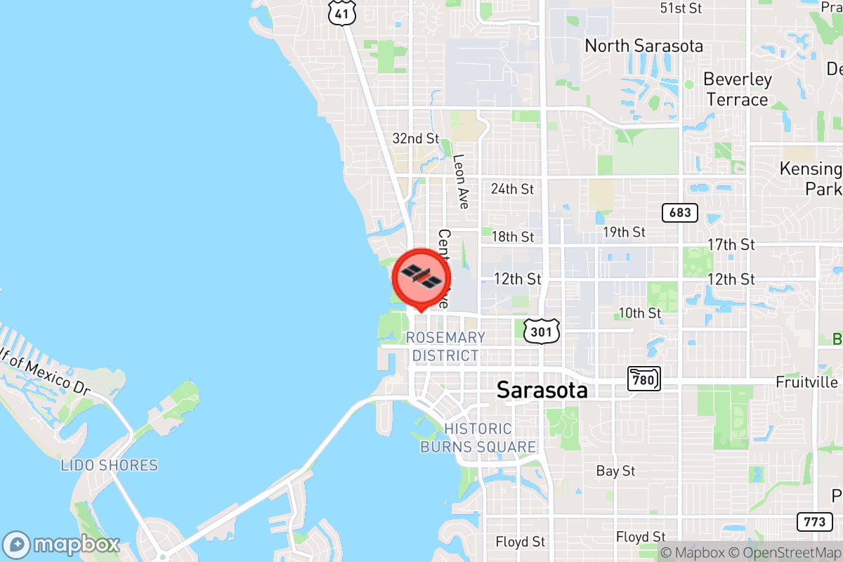 Static map screenshot of the place