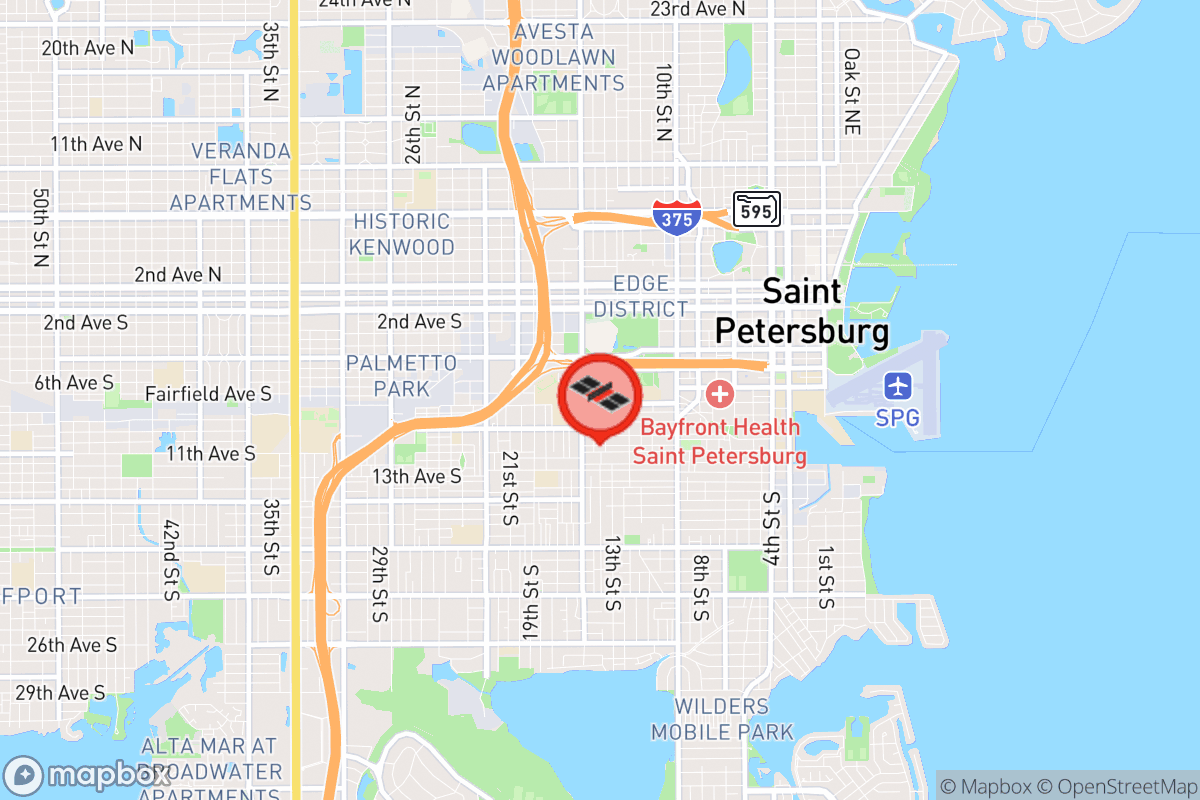 Static map screenshot of the place