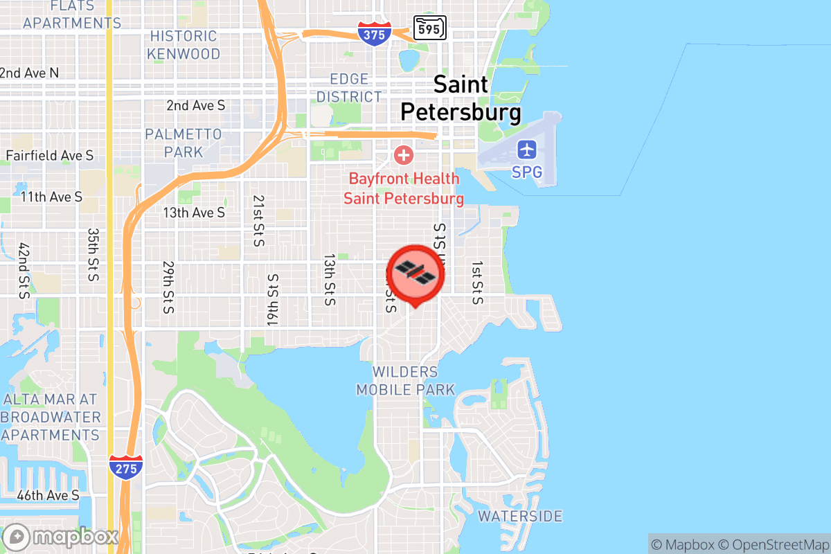 Static map screenshot of the place