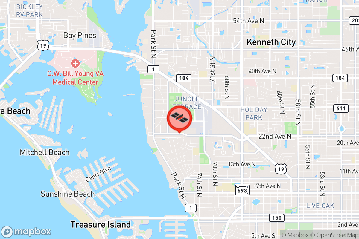 Static map screenshot of the place