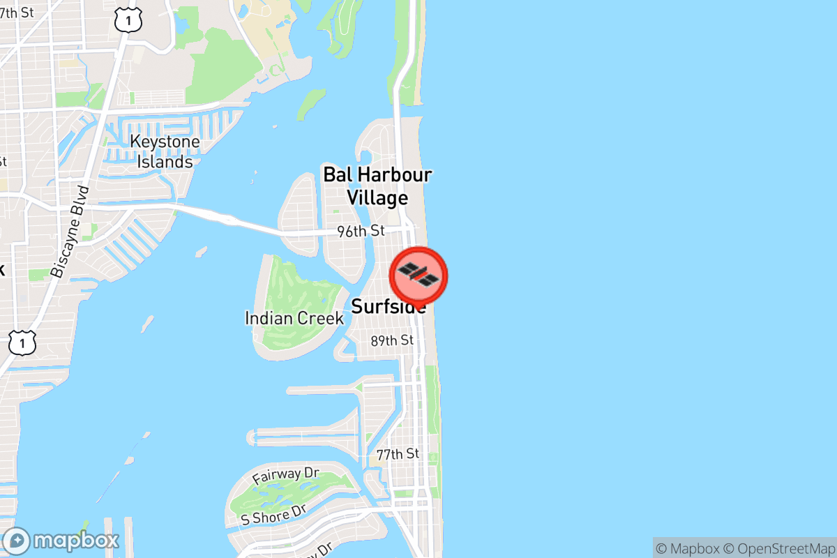 Static map screenshot of the place