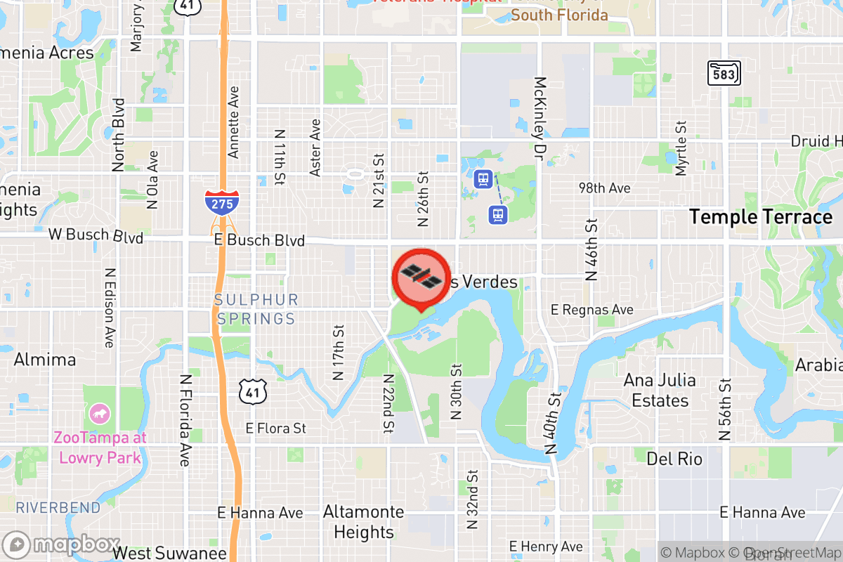 Static map screenshot of the place