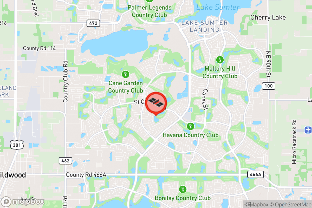 Static map screenshot of the place