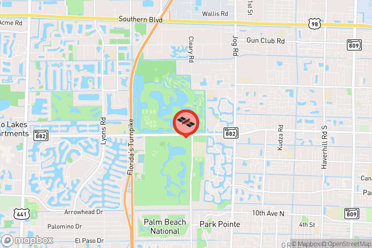 Static map screenshot of the place