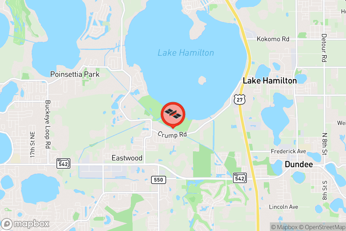 Static map screenshot of the place