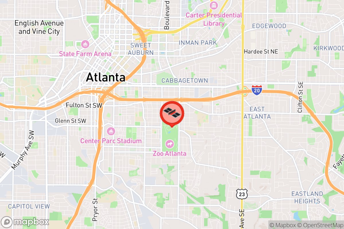 Static map screenshot of the place