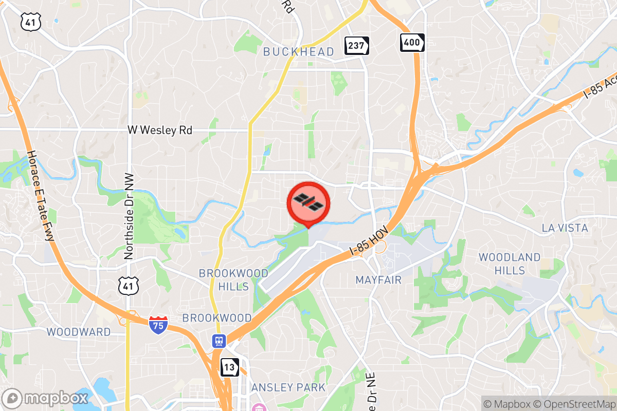 Static map screenshot of the place