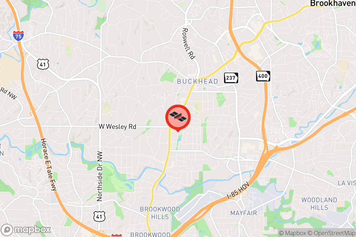 Static map screenshot of the place