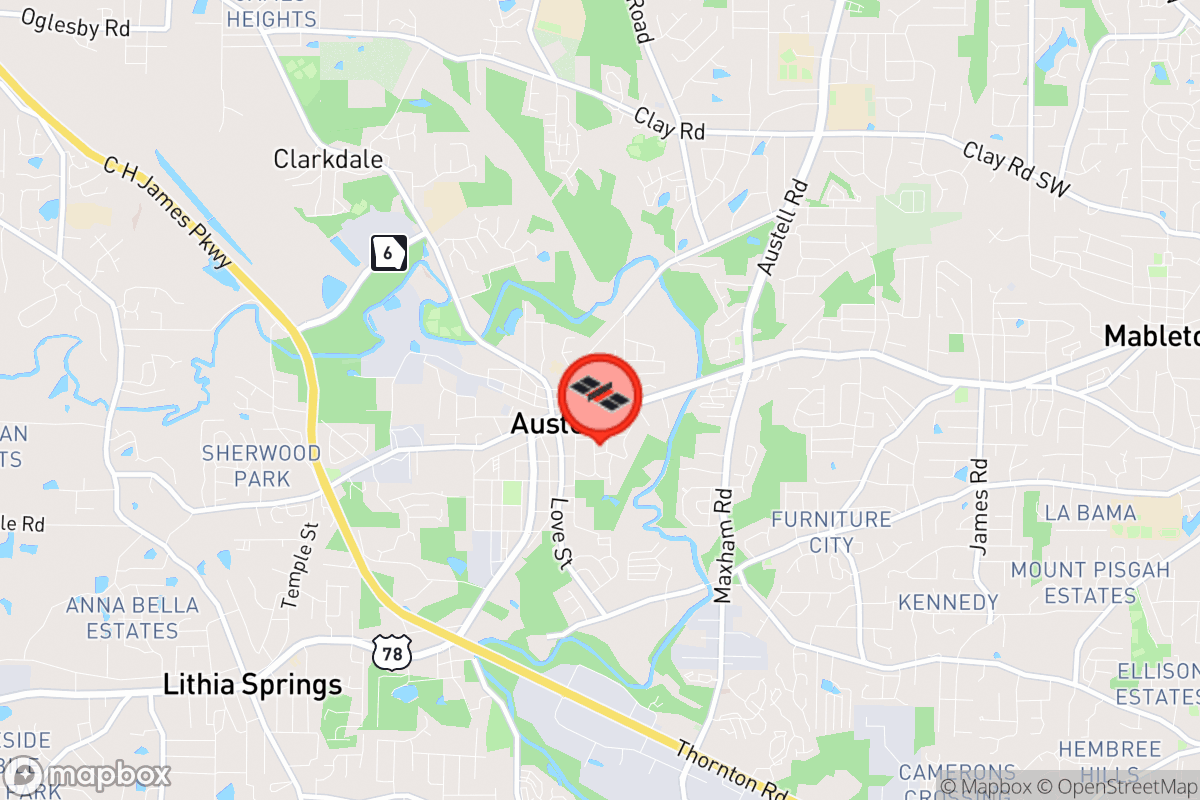 Static map screenshot of the place