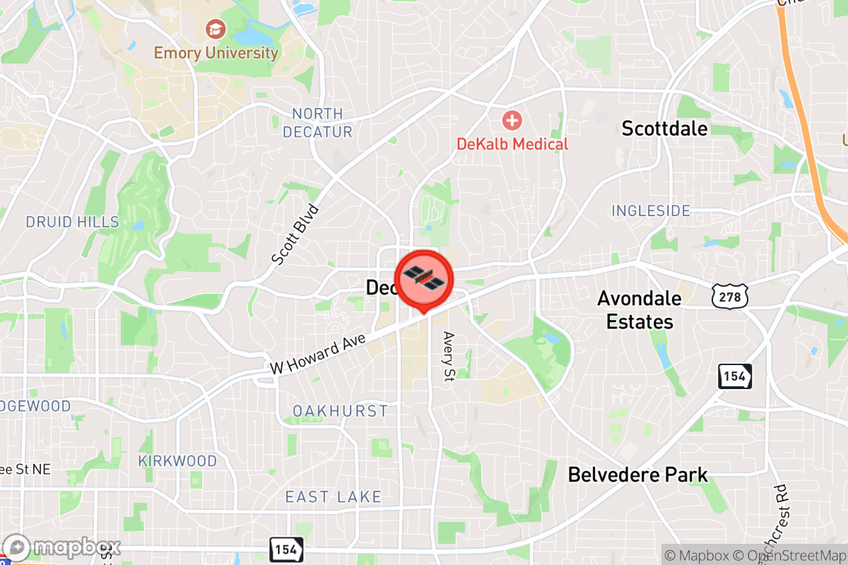 Static map screenshot of the place