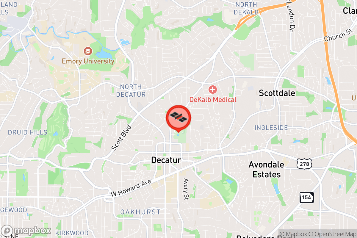 Static map screenshot of the place