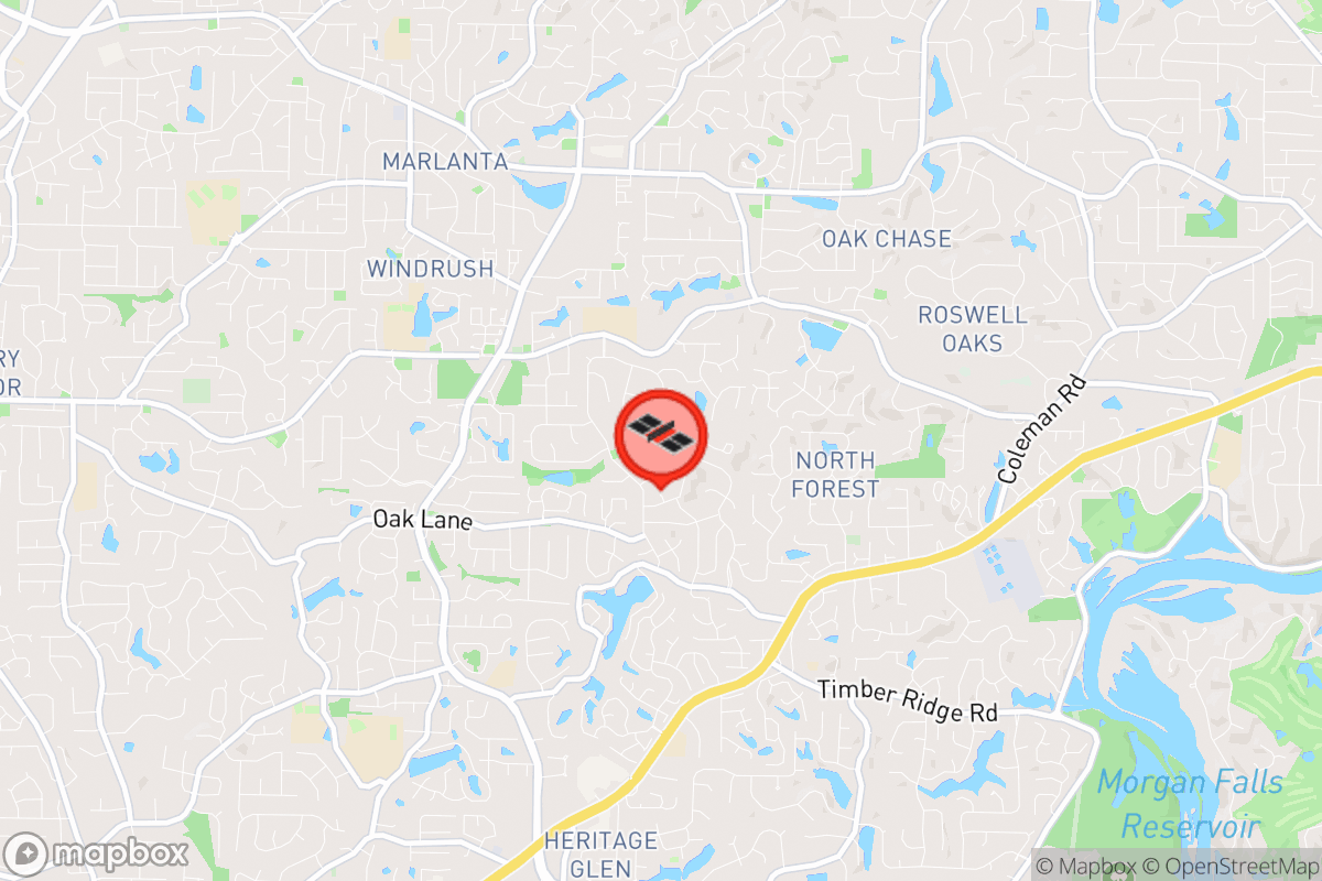 Static map screenshot of the place