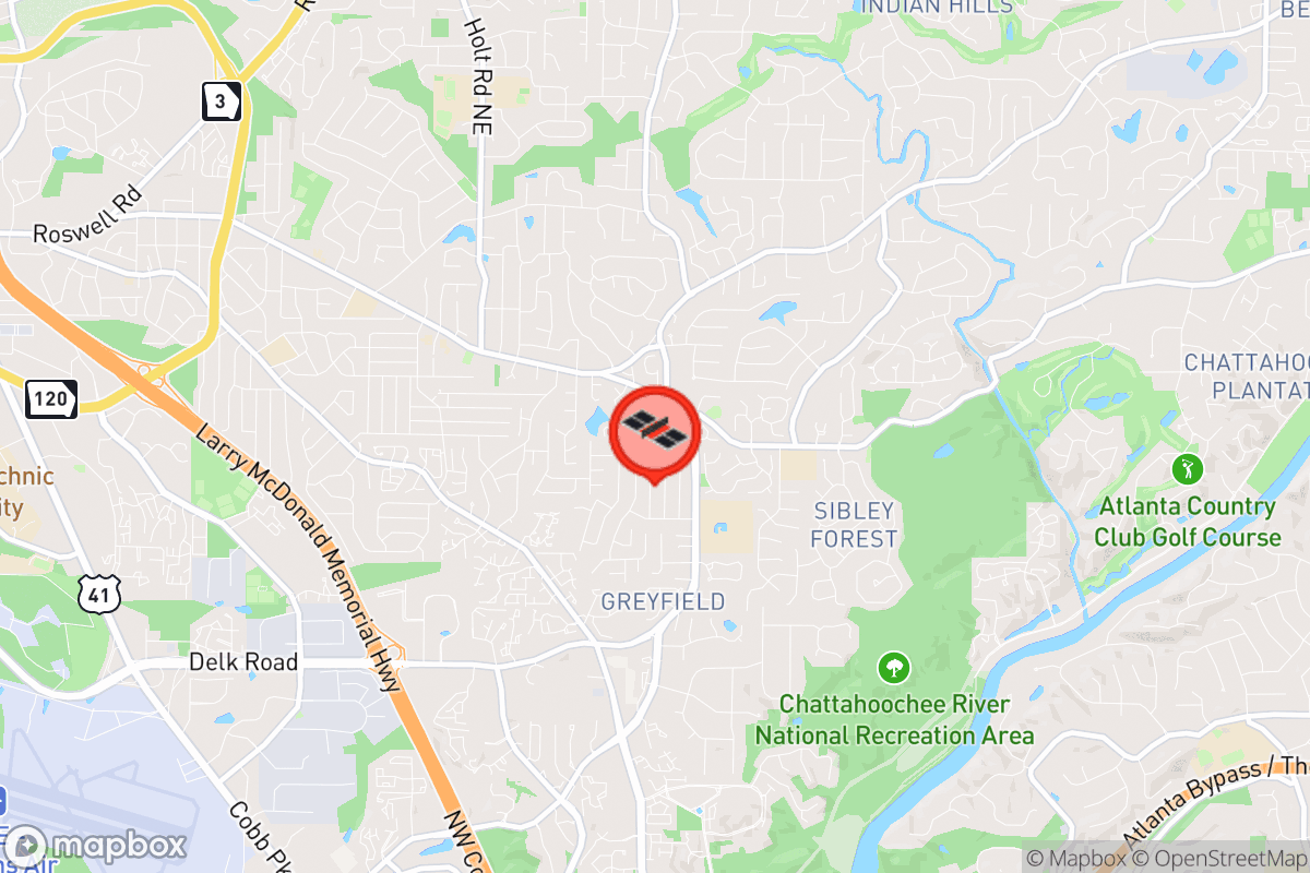 Static map screenshot of the place