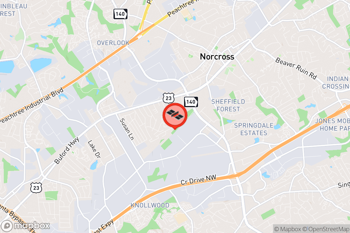 Static map screenshot of the place