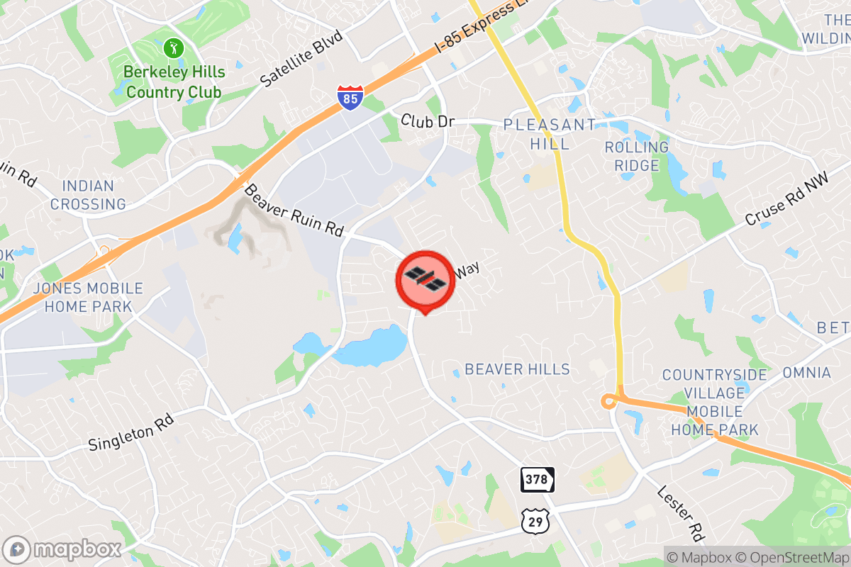 Static map screenshot of the place