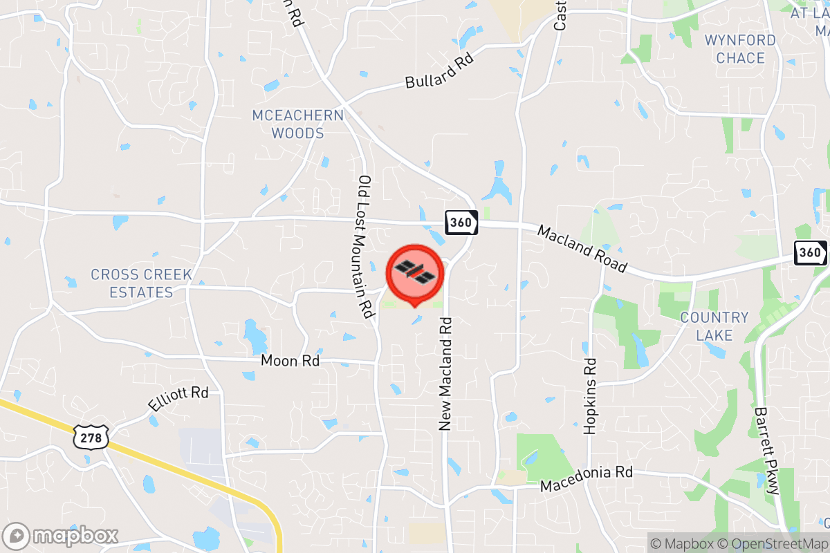 Static map screenshot of the place