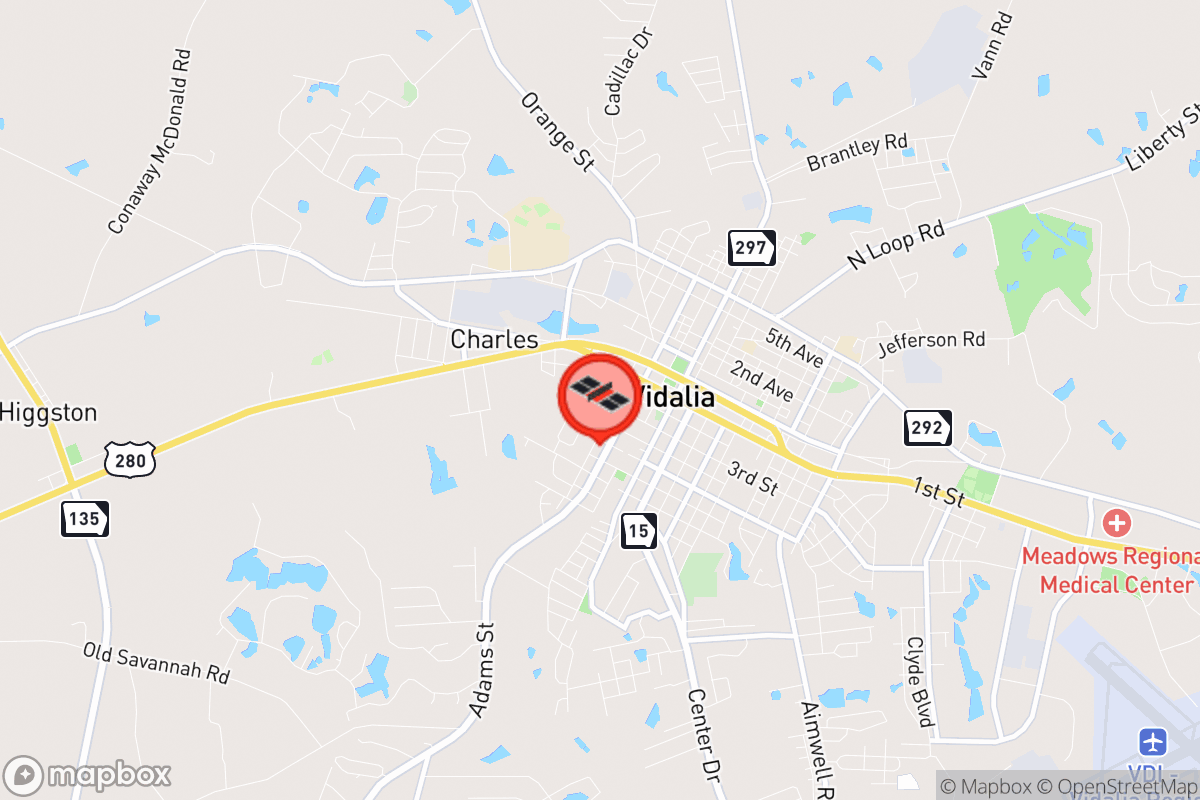 Static map screenshot of the place