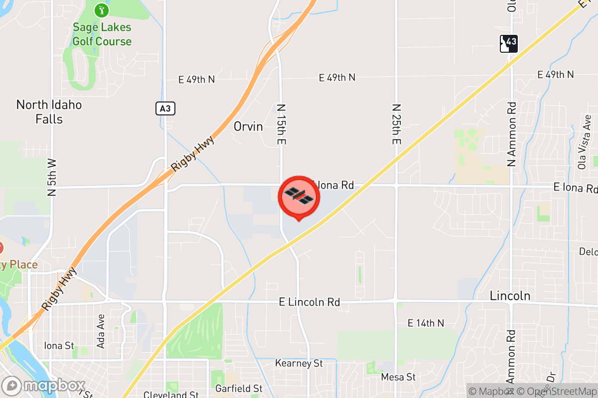 Static map screenshot of the place