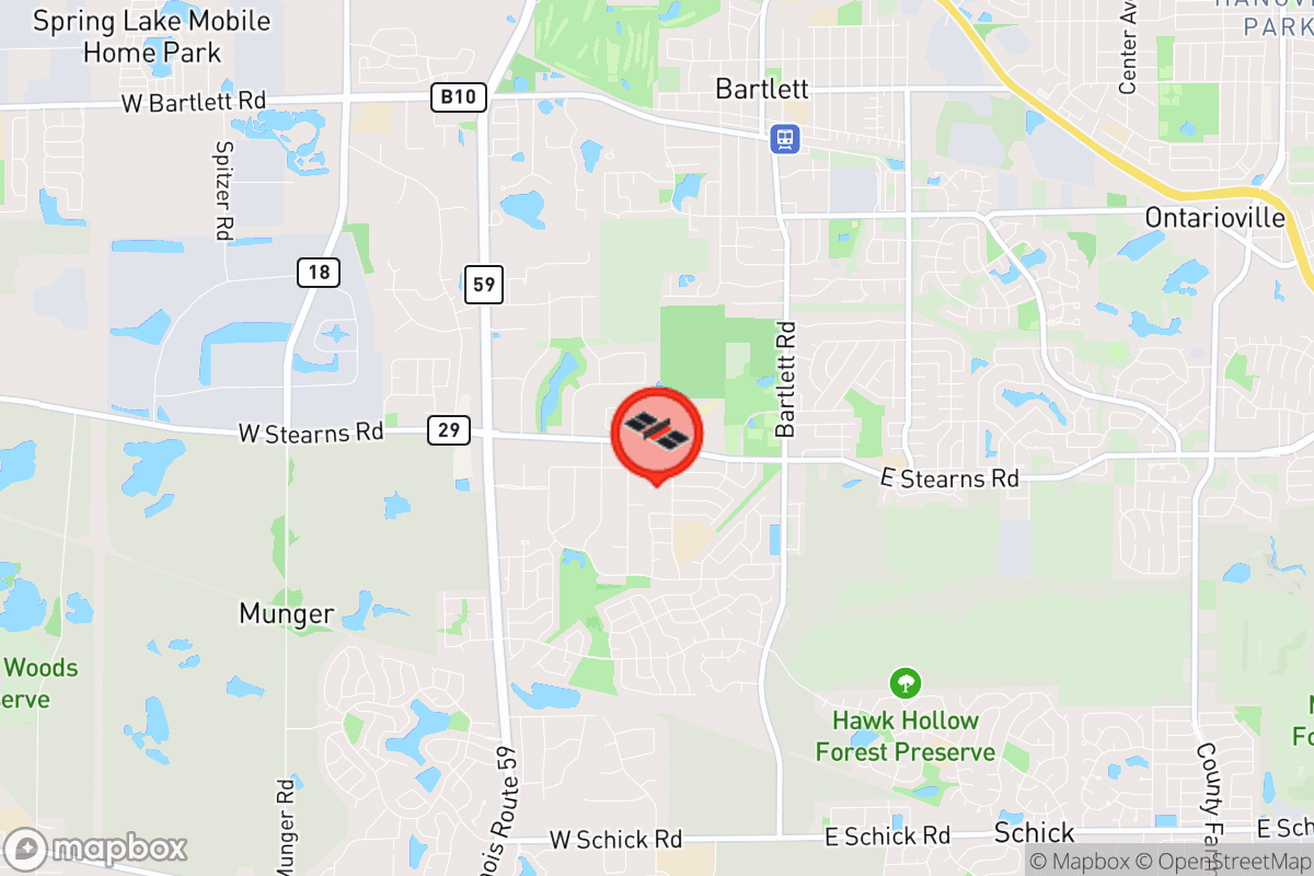 Static map screenshot of the place