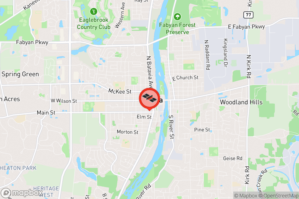 Static map screenshot of the place