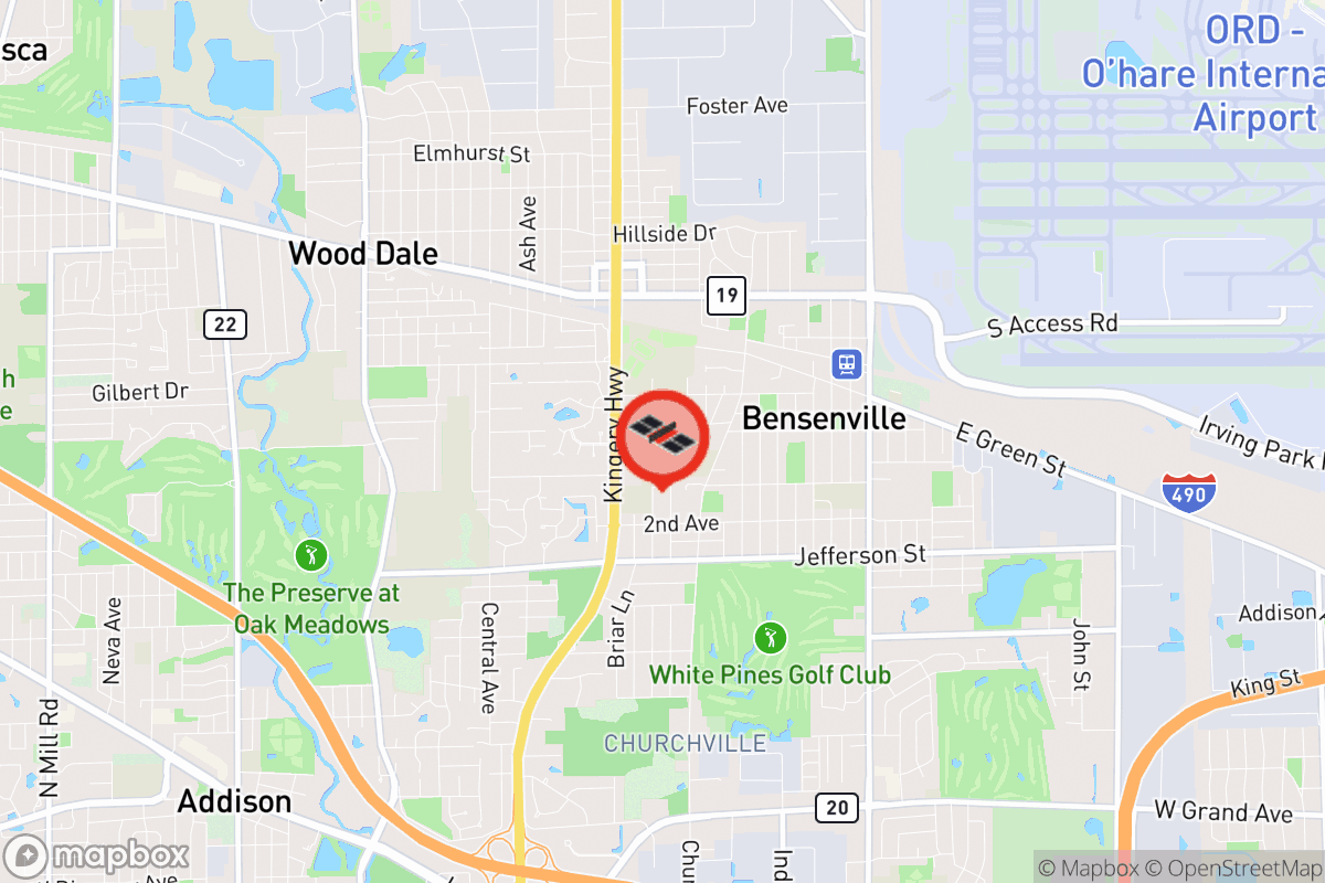 Static map screenshot of the place