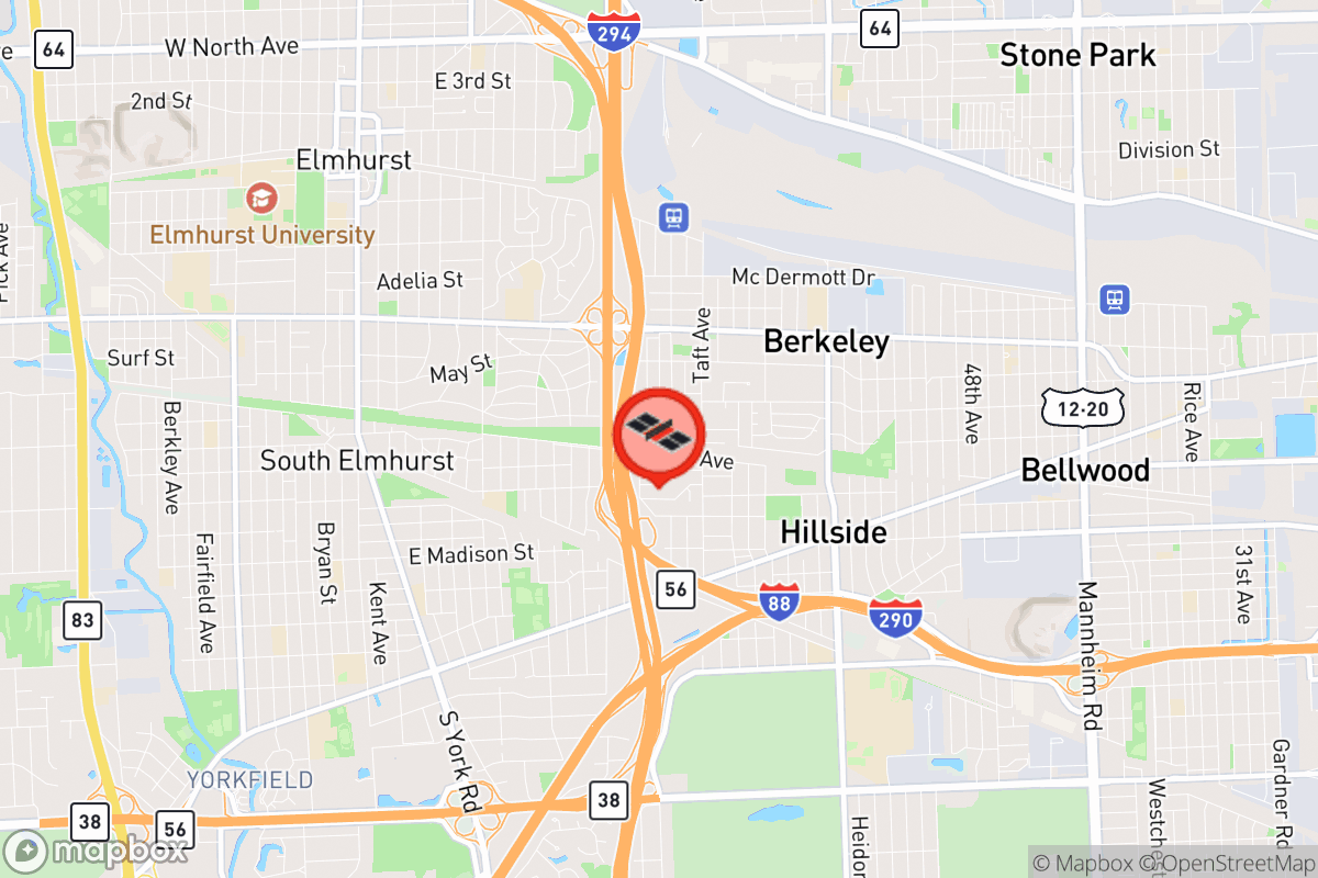 Static map screenshot of the place