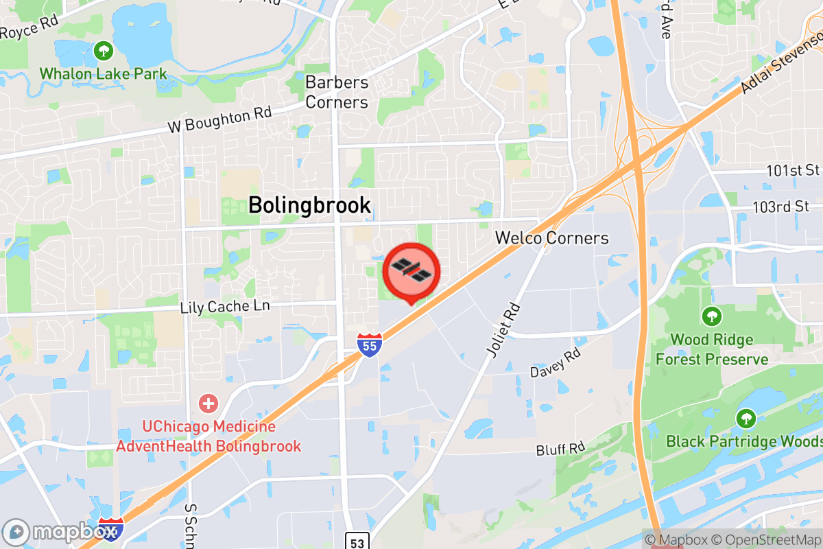 Static map screenshot of the place