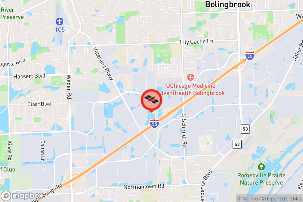 Static map screenshot of the place