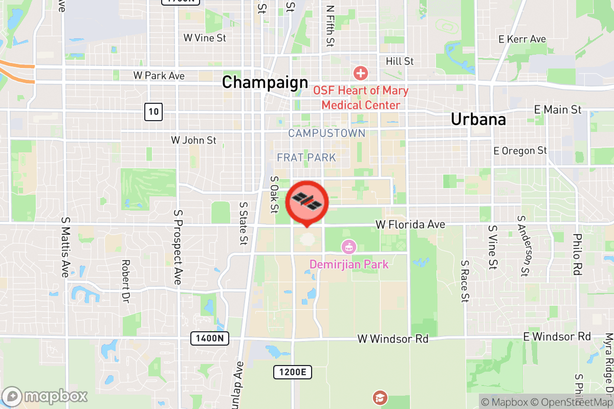 Static map screenshot of the place