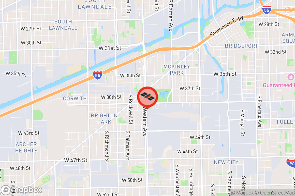 Static map screenshot of the place