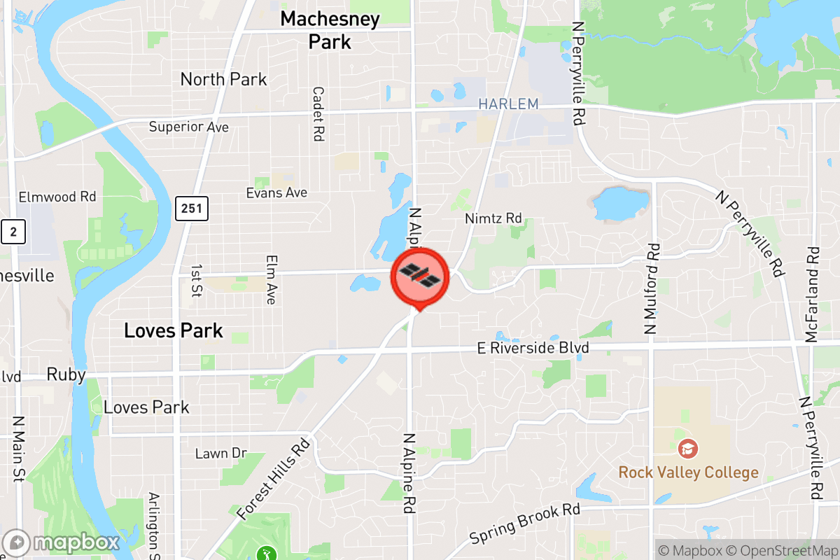 Static map screenshot of the place