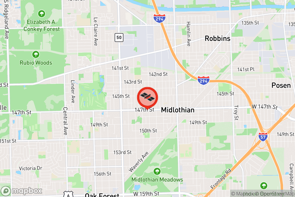 Static map screenshot of the place