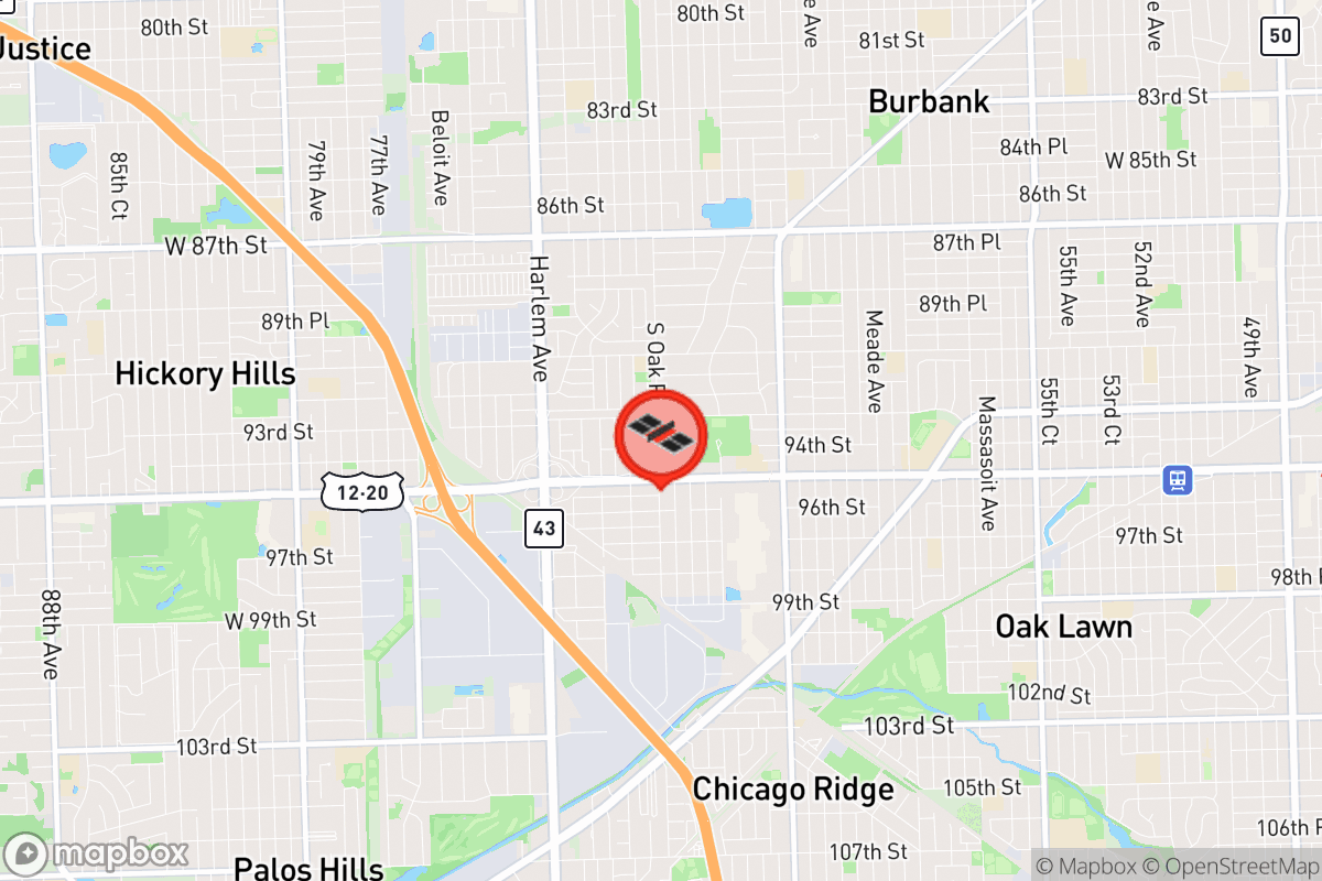 Static map screenshot of the place