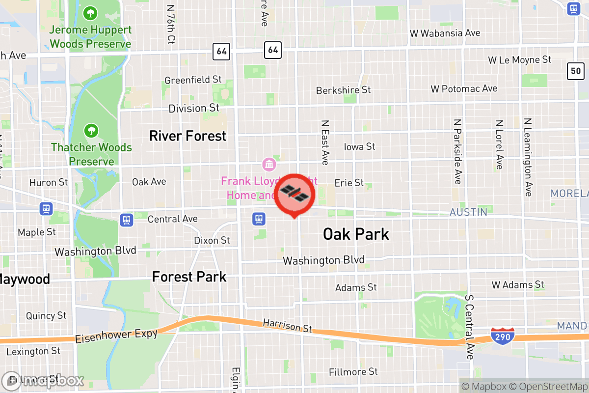 Static map screenshot of the place