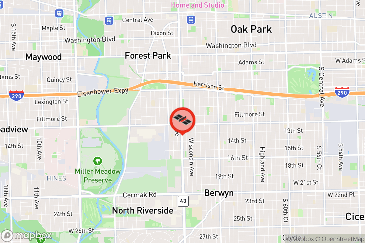 Static map screenshot of the place