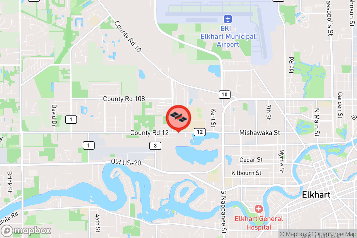 Static map screenshot of the place