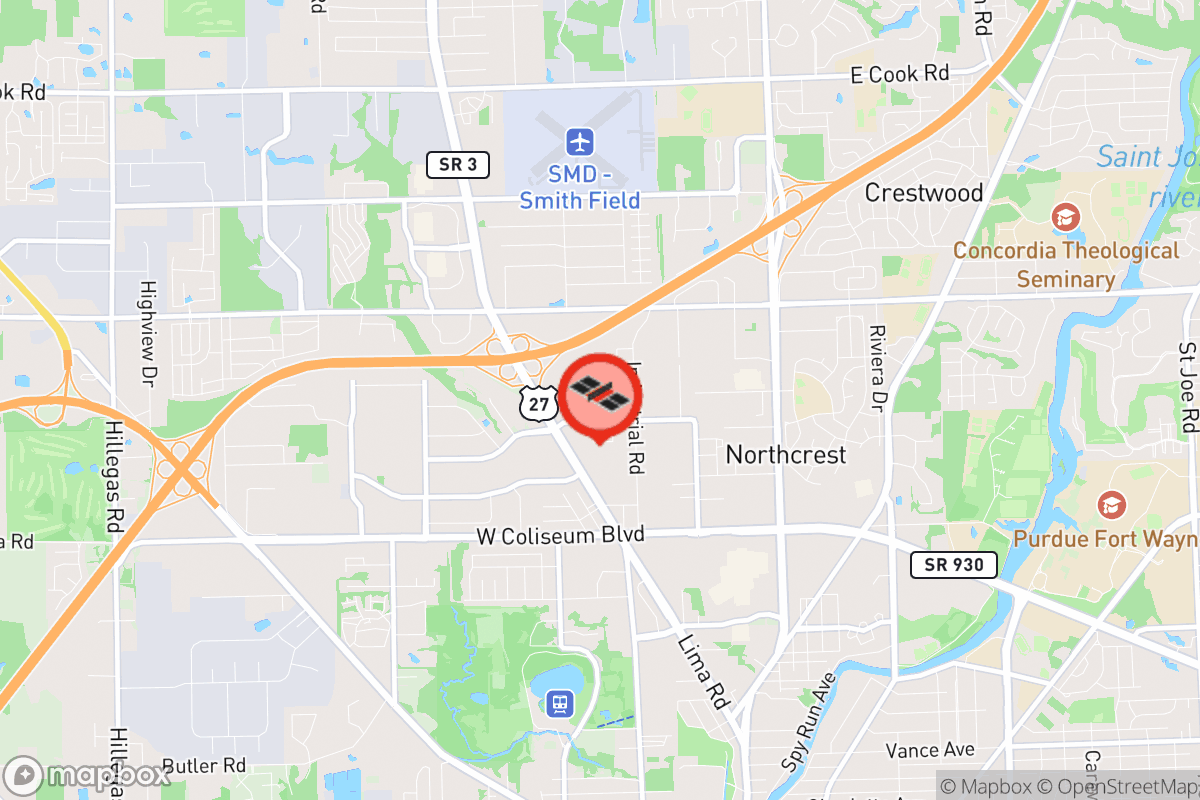 Static map screenshot of the place