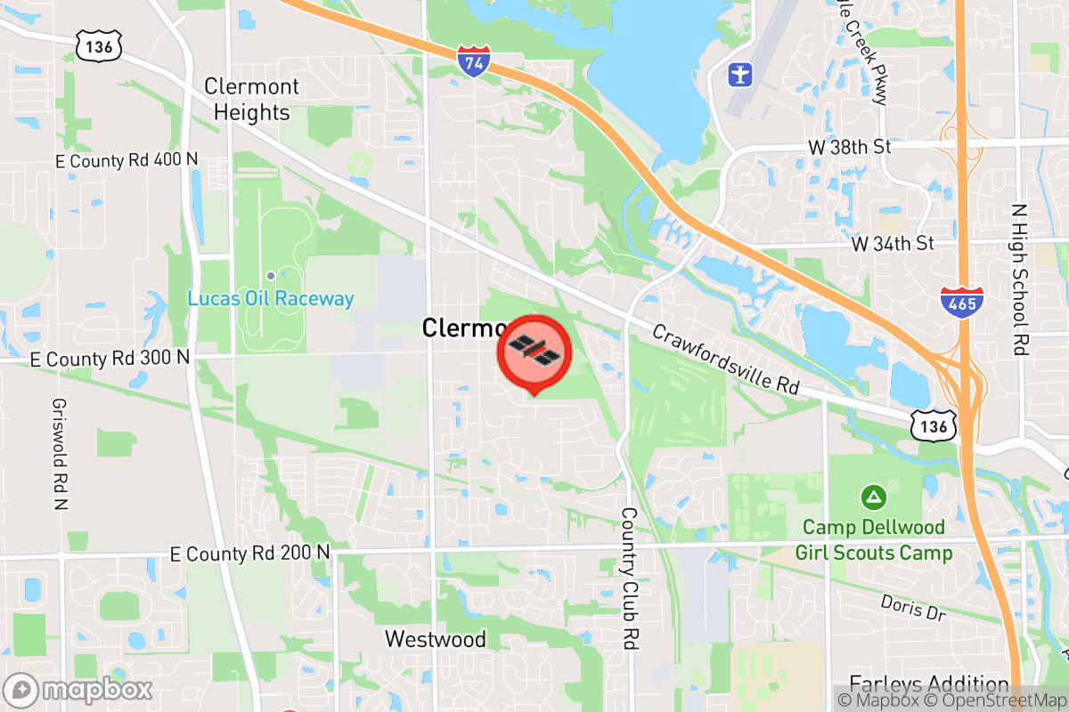 Static map screenshot of the place