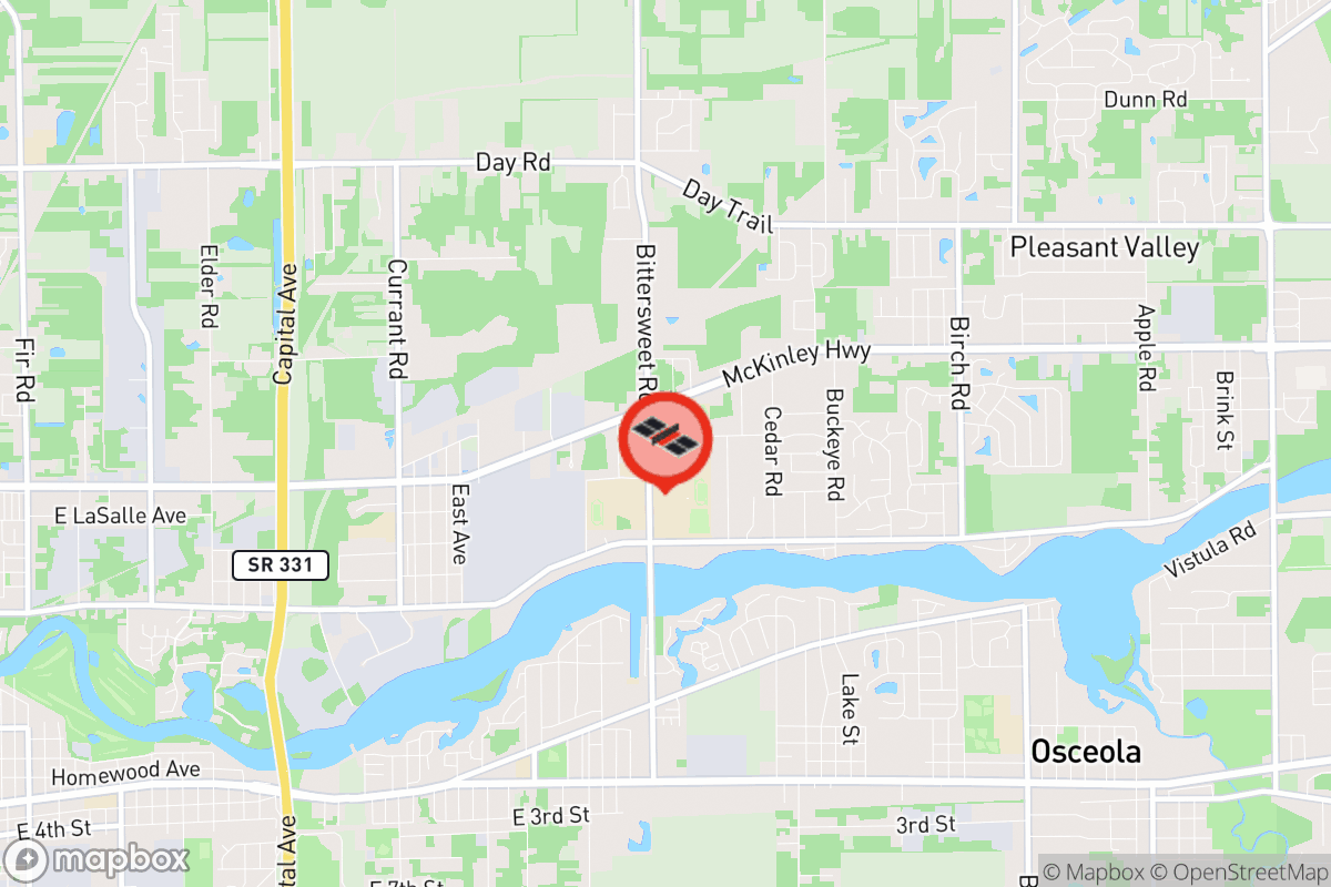 Static map screenshot of the place