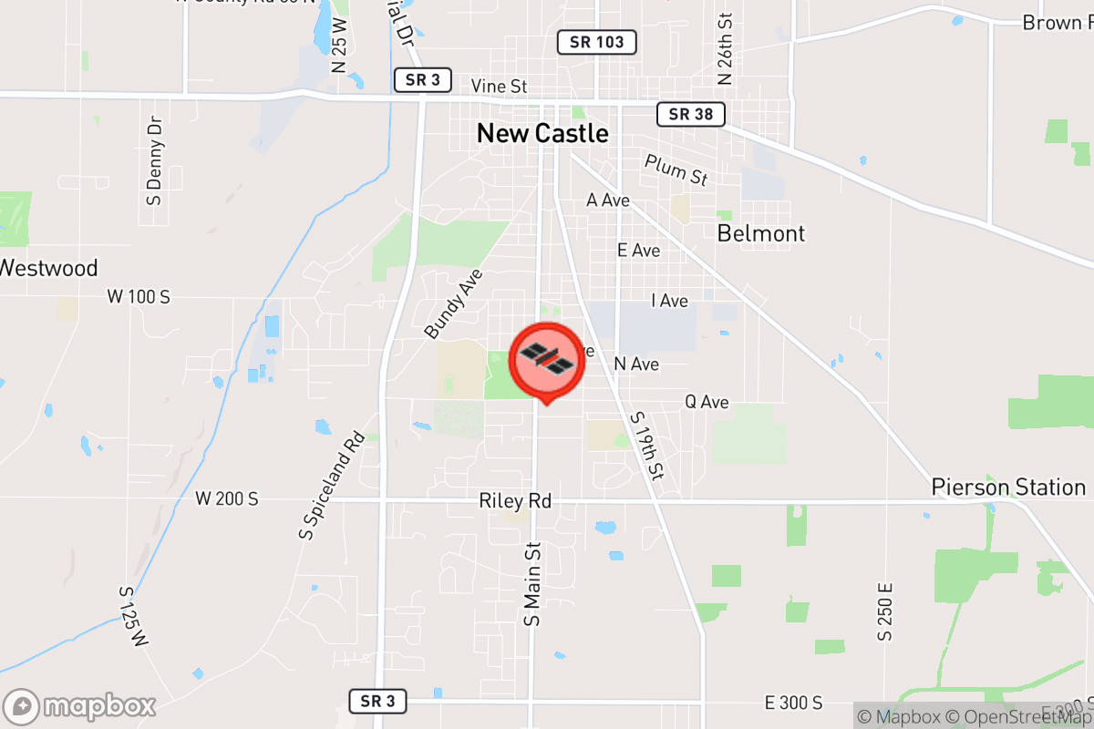 Static map screenshot of the place