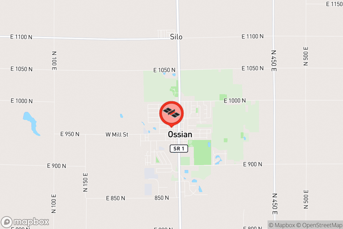 Static map screenshot of the place