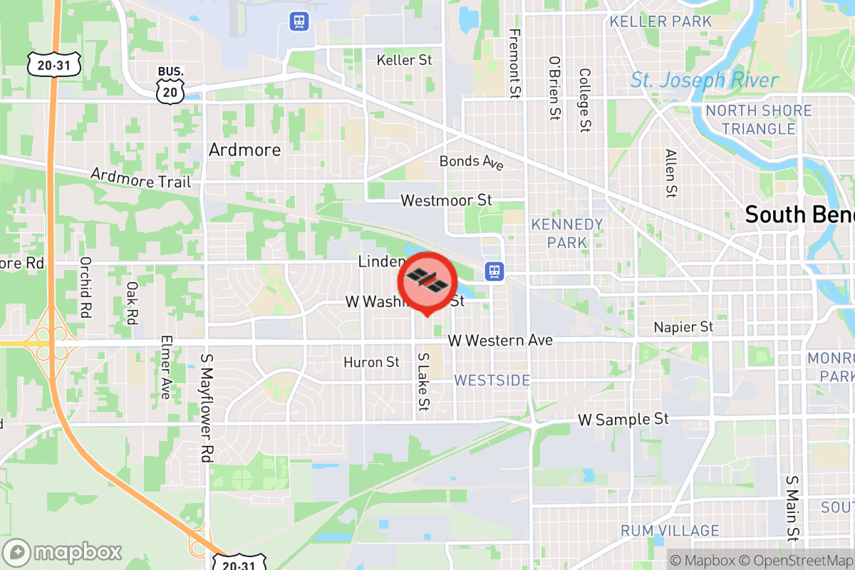 Static map screenshot of the place