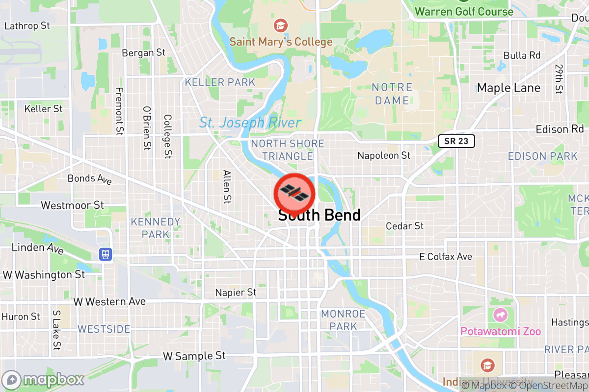 Static map screenshot of the place