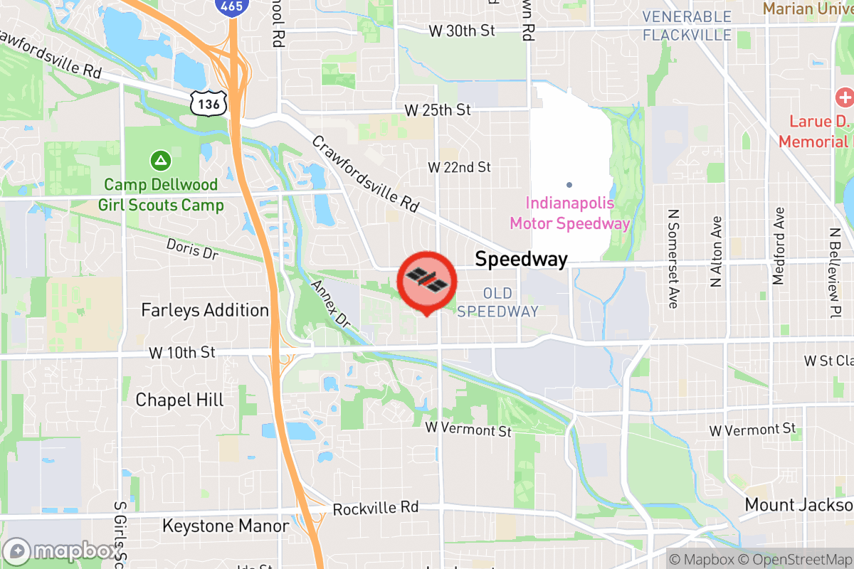 Static map screenshot of the place