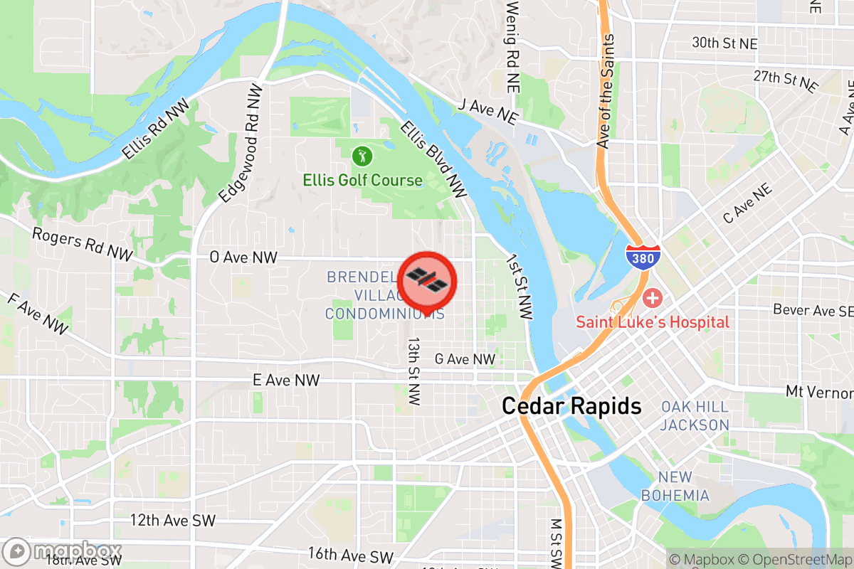 Static map screenshot of the place