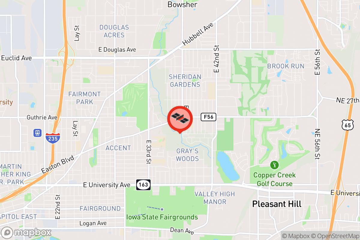 Static map screenshot of the place