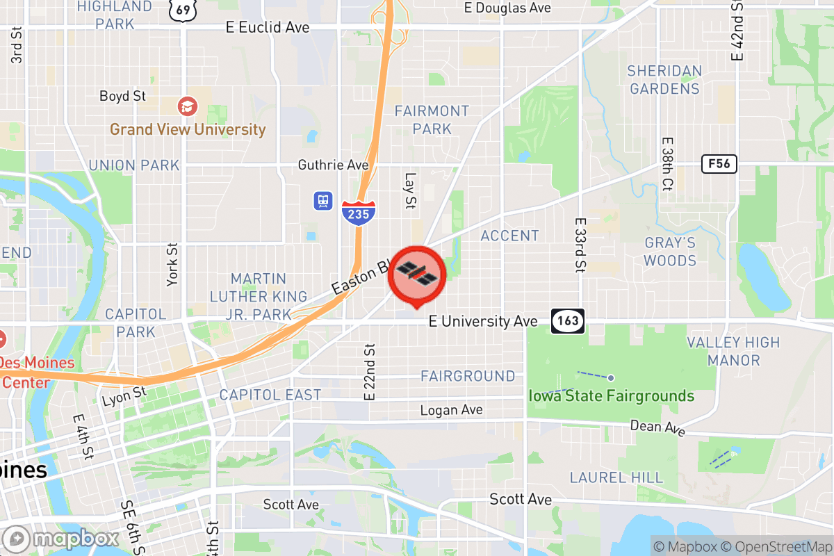 Static map screenshot of the place