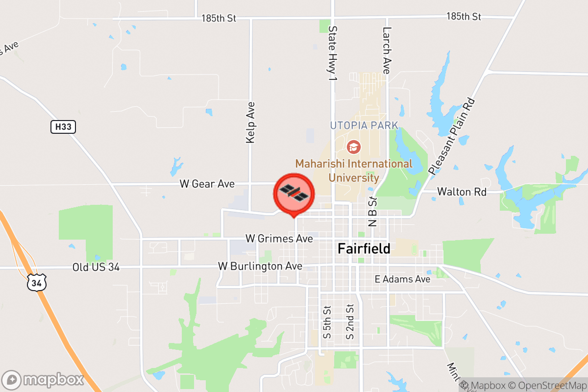 Static map screenshot of the place