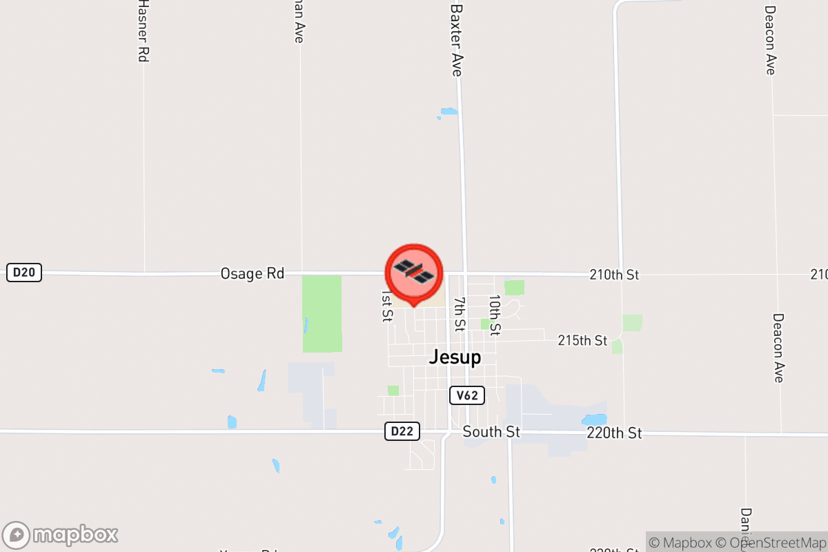 Static map screenshot of the place